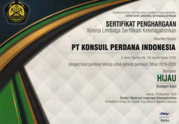 Kinerja Hijau 2019-2020